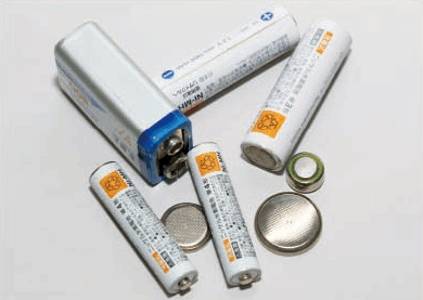 充電池・ボタン電池